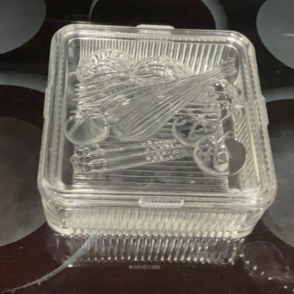 Like New! Vintage Federal Glass Refrigerator Dish